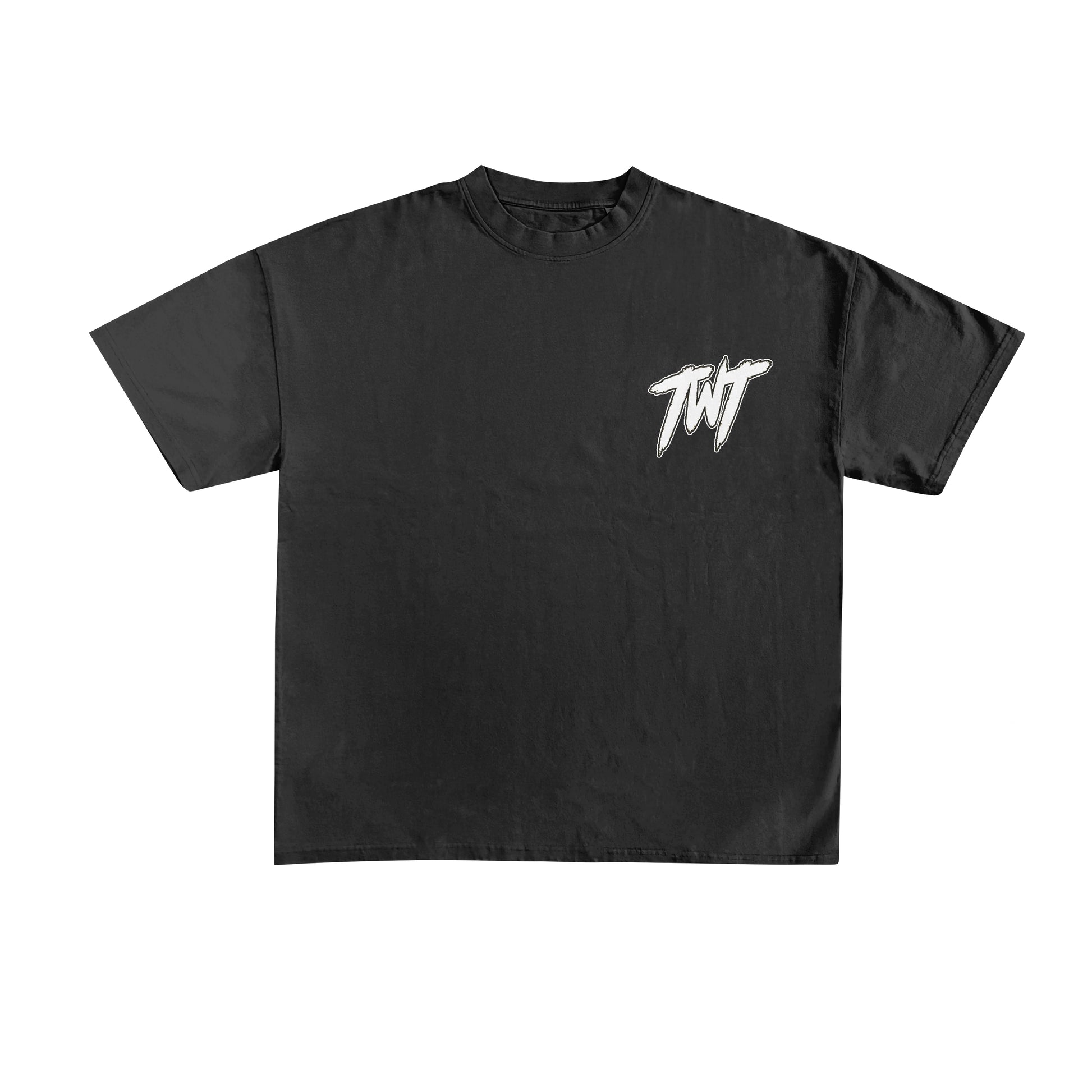 TWT Heal By Feeling Tee Black/White - Front